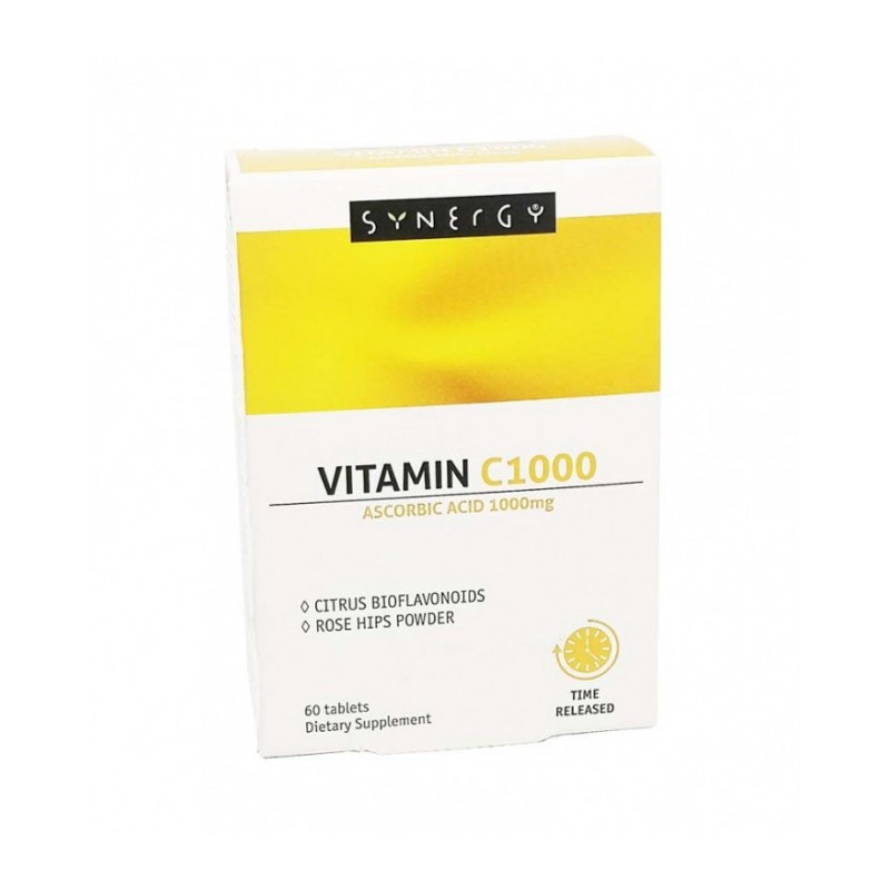 SYNERGY VITAMIN C 1000MG (askorbinska kiselina) - Prirodni preparati