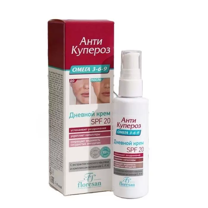 za zaštitu, brigu i čuvanje osetljive kože mladih sa kapilarnim problemom