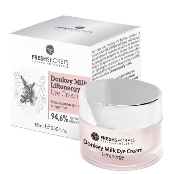 Fresh Secrets krema za područje oko očiju sa magrećim mlekom pomaže zatezanju kapaka
