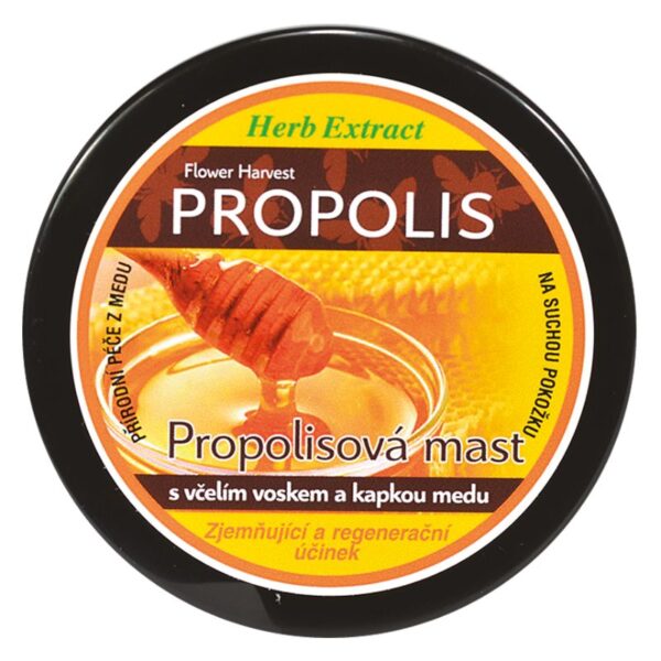 Propolisova mast za negu kože, ublažavanje upala i podršku regeneraciji tkiva.