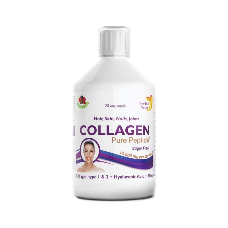 Swedish Nutra Collagen 10.000 Bovine Pure Peptide bez šečera sa goveđim kolagenom tipa I i III