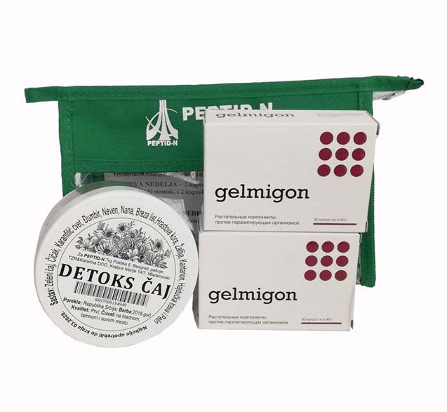 „ANTIPARAZITNI PROGRAM“ za čišćenje organizma od toksina, parazita, gljivica i bakterija.