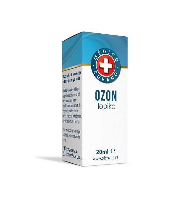 ozonizovano ulje suncolreta koje ima jako imunostimulirajuće, antimikrobno, antigljivično, analgetsko i regeneracijsko dejstvo