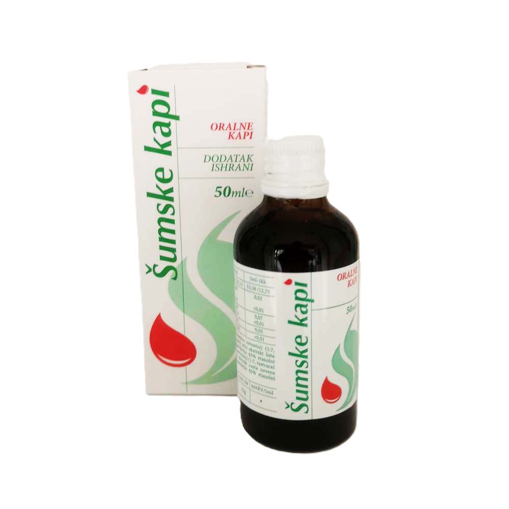 Šumske kapi – biljni eliksir za jačanje organizma 50 ml